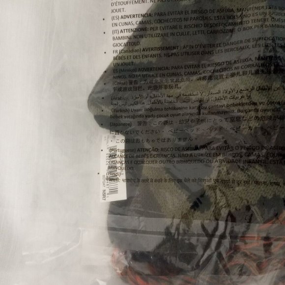 Spotted Zebra Boy's Camouflage Dino Hat Cap & Mitten Fleece Lined (4-7 Years) - Picture 5 of 6